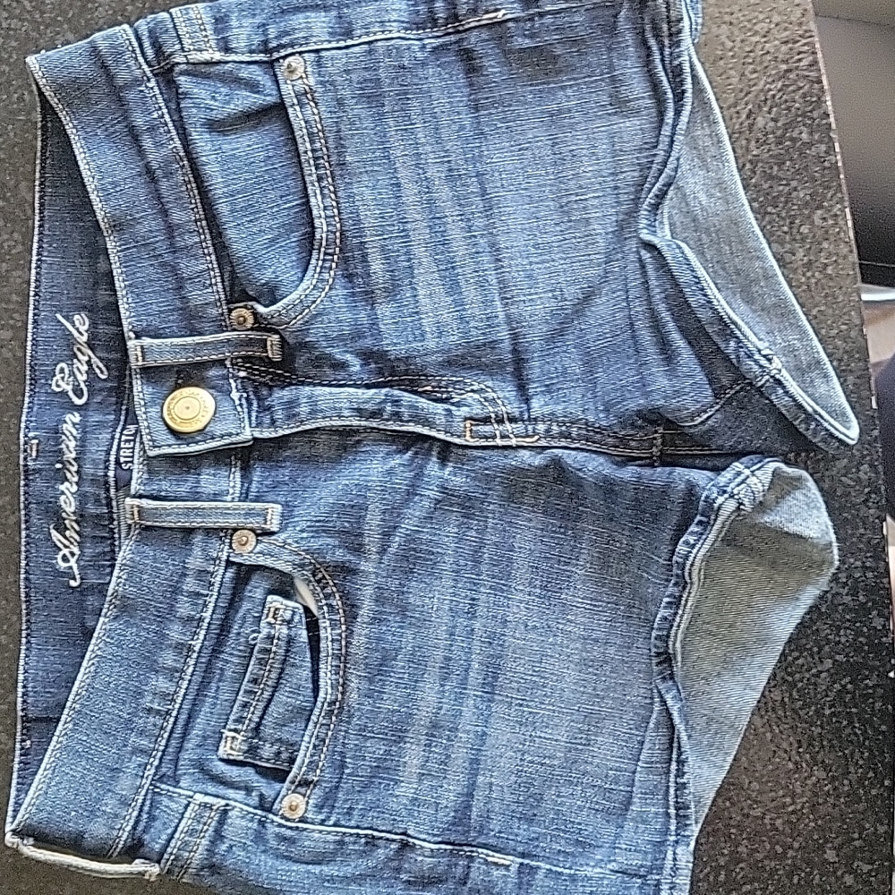American Eagle Stretch Shorts Size 0